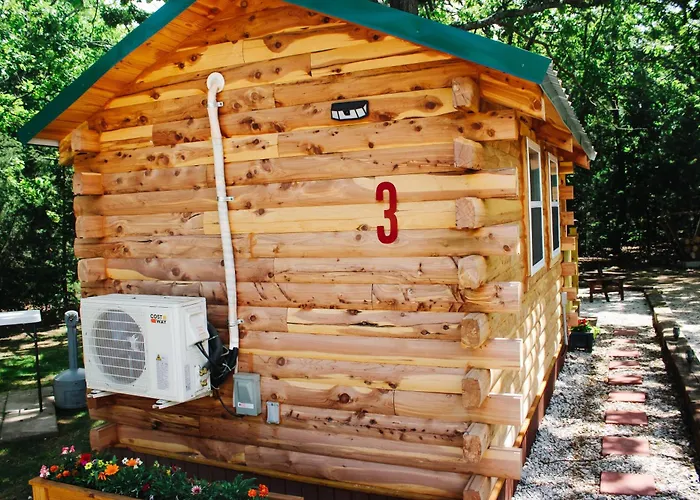#3 - Amish Built Log Cabin Fishing Hunting Camping